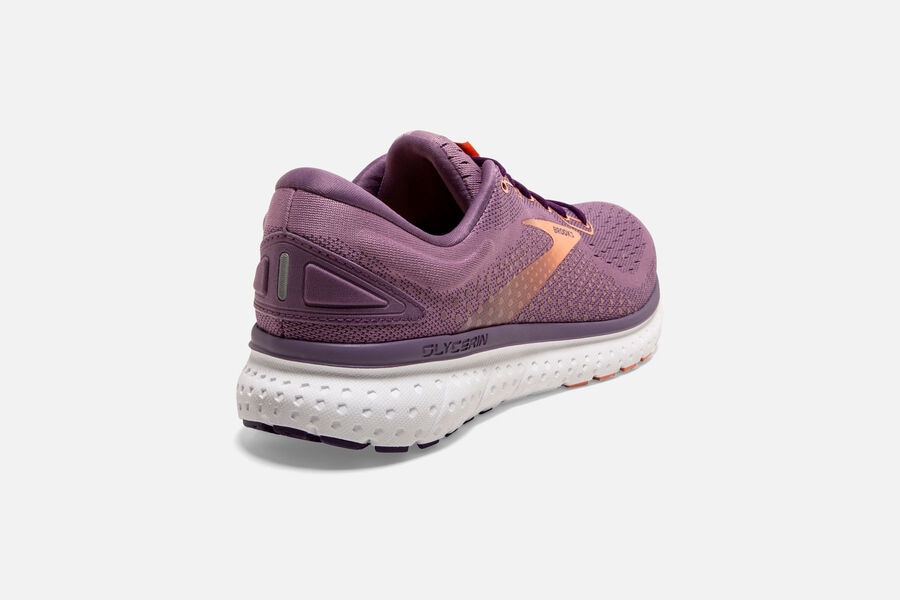 Brooks Israel Glycerin 18 Road Running Shoes Womens - Purple - QXK-673810